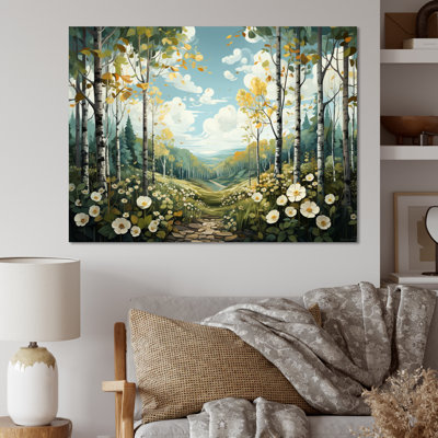 " Birch Woods Silent Woods IV "