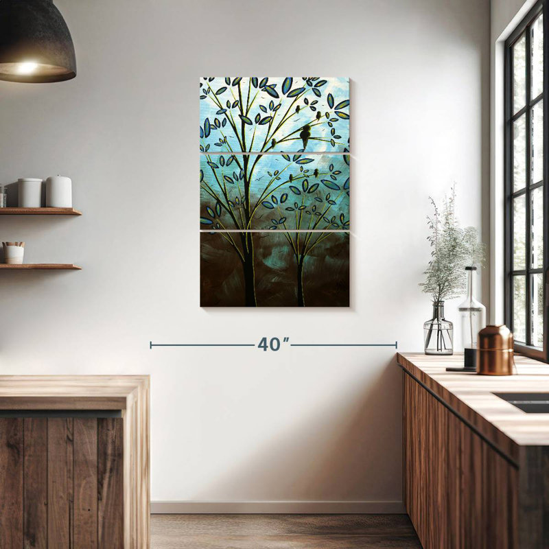 Maison d'oiseaux, 38" H x 24" W