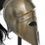 Cole and Iron Helmet Sculpture