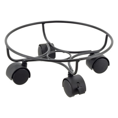 Alphonsus Metal Weather Resistant Caddy Plant Stand