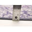 Tapis mauve héritage noué à la main de conception unique 2 pi 7 po x 12 pi 0 po