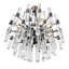 Lustre 8 lumières avec finition nickel poli
