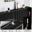 Velvet Upholstered Wingback Platform Bed-1004497204-1004497209