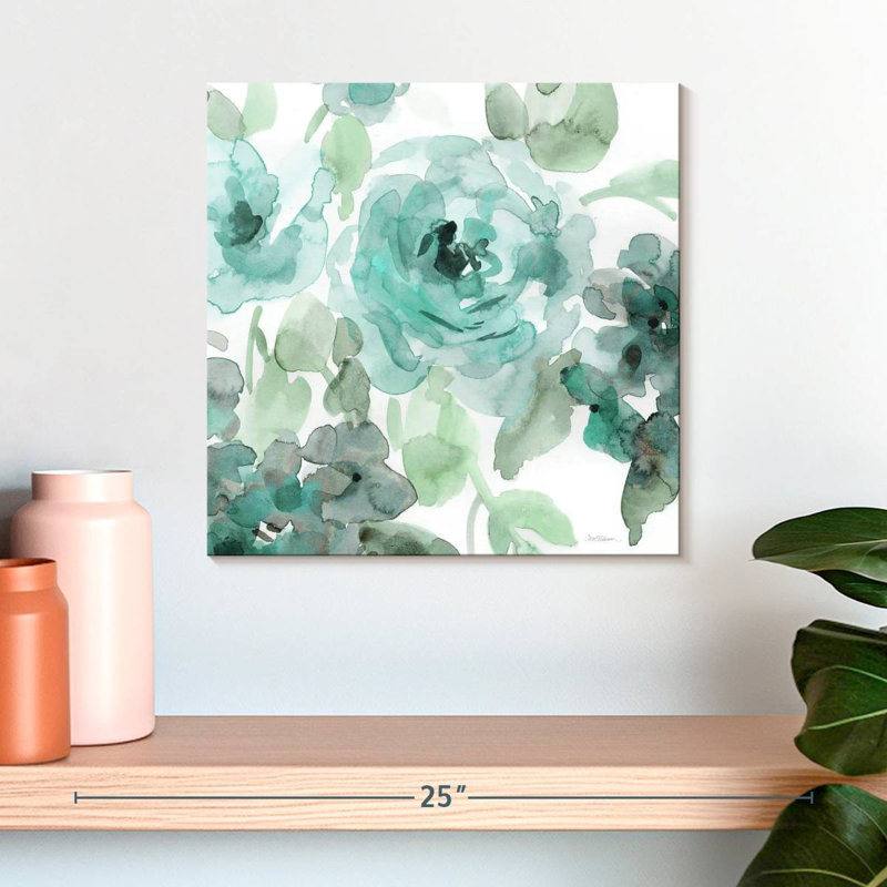 Avery Belle's Teal II, 16" H x 16" W