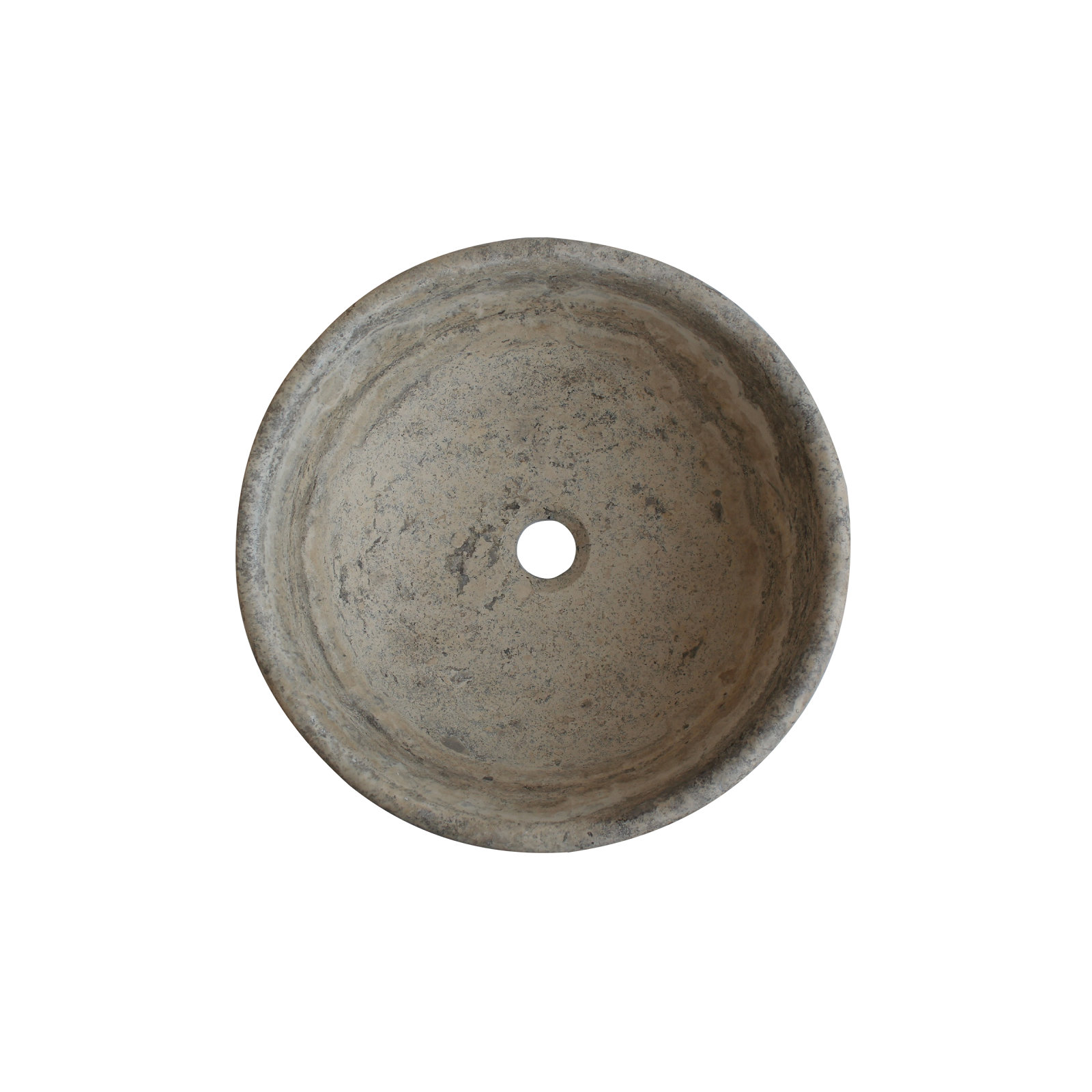 Classic Stone Handmade Bathroom Sink, Antico