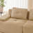 82" Modern L-Shaped Modular Sectional Sofa, Corduroy 2-Seater Couch with Deep Seating, Tufted & Piped Design, No Assembly-1065333672