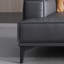 Coussin de canapé standard noir en cuir véritable noir-1060776310