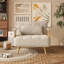 Canapé-lit rembourré convertible, chaise-lit réglable 3-en-1-1684675558