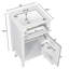 Ensemble de meuble-lavabo simple 20 po avec plateau en céramique-849552509