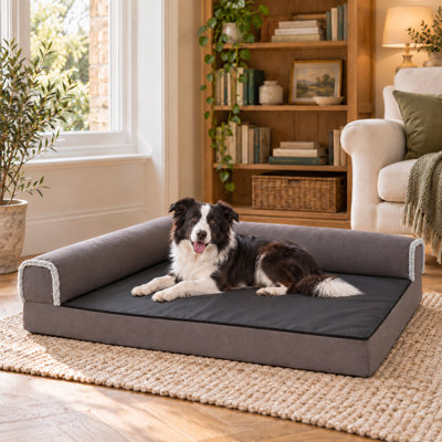 Ross Orthopedic Memory Foam Fleece Pet Bed