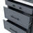 Kitchen Pantry, Freestanding Tall Kitchen Sideboard with Storage Drawers and Adjustable Shelf, Contemporary Sideboard for Indoor Use-1909944424