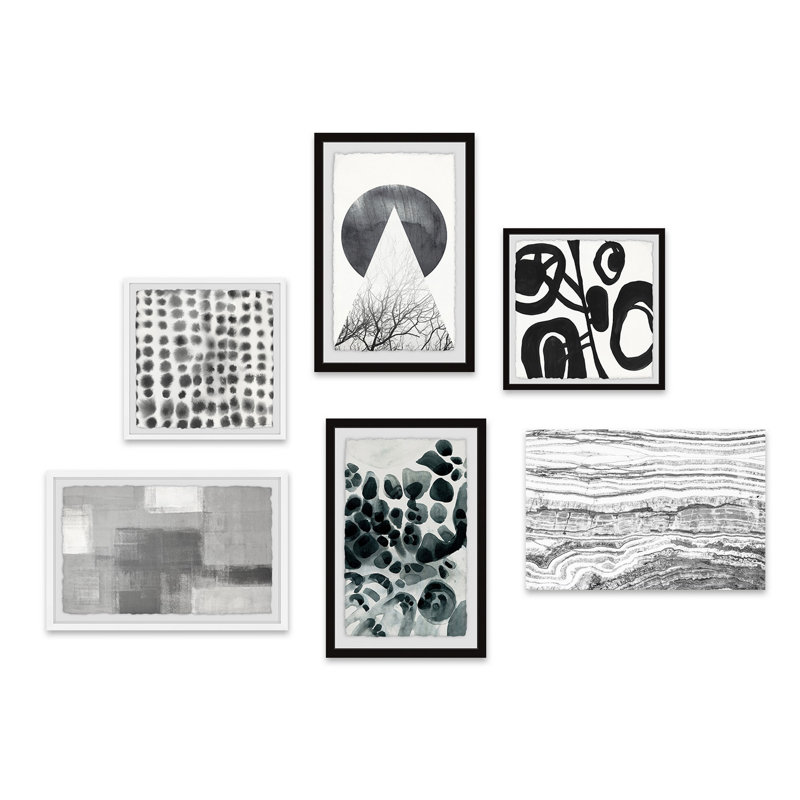 Adabella «Marble Shapes» Hexaptych