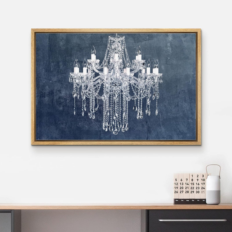 Lustre en cristal gris pastel blanc fantaisie décorant des lumières contemporaines relaxantes et calmes