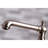 Kingston Brass English Country Two-Handle 4-Hole Deck Mount Bridge Kitchen Faucet with Brass Side Sprayer-30369835