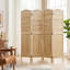 Paravent pliant en bois massif - Paravent-129130210-129130208