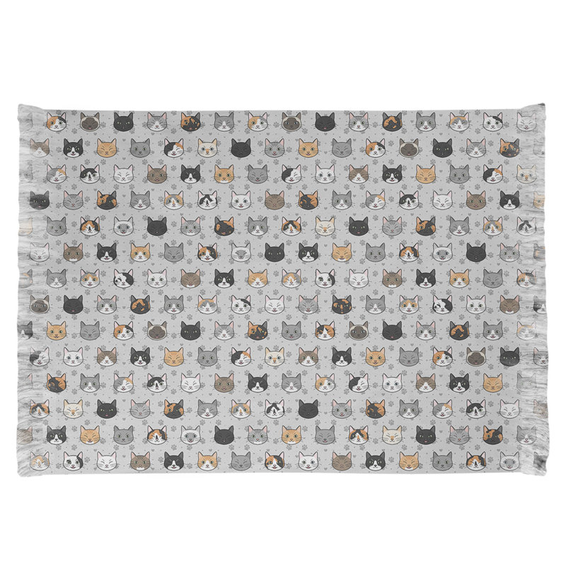 Tapis zone grise kitty chat Mcguigan, Non