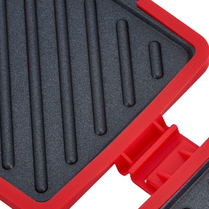 14cm Reversible Grill / Griddle, Red