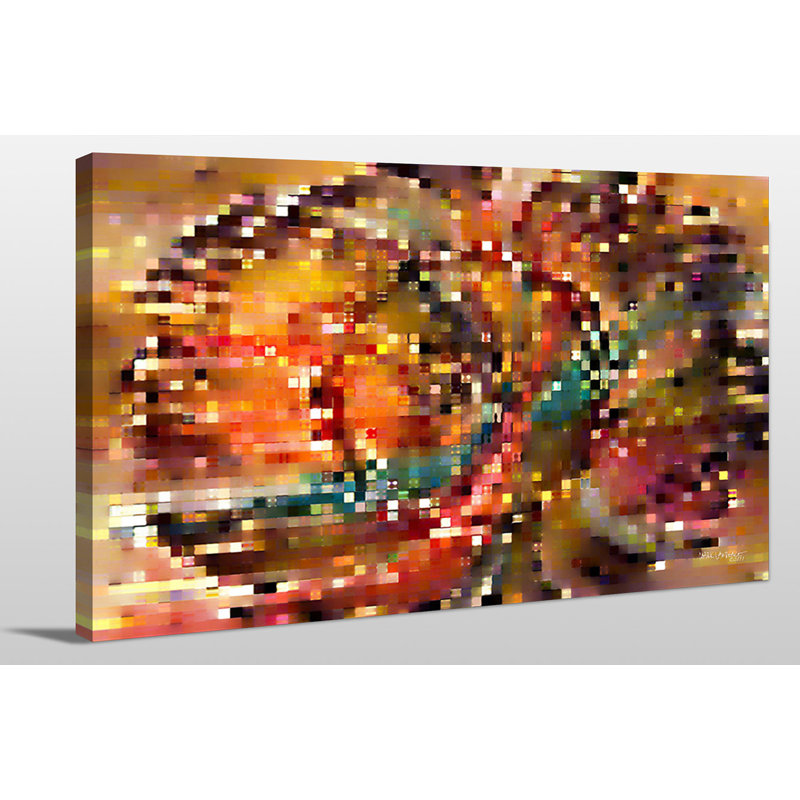 " Christ Lives " by Mark Lawrence, 18" H x 30" W x 1" D, Wrapped Canvas
