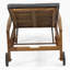Chaise longue en bois d'acacia durable avec positions réglables et coussins non poreux, pour la détente en plein air-353831003-353831001
