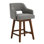 Tabouret de comptoir rembourré Lainey
