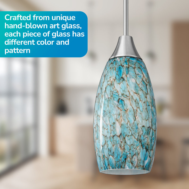Anamta 1 - Light Single Teardrop Pendant