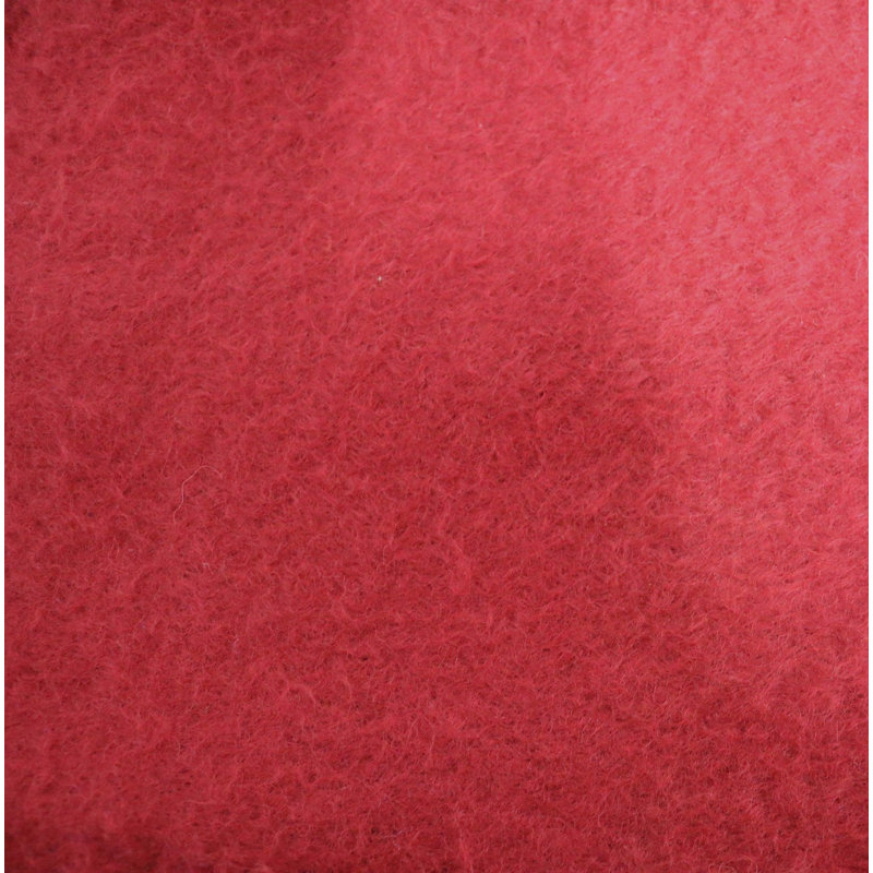 Jeté 100% laine Hidalgo, Rouge, 2.8