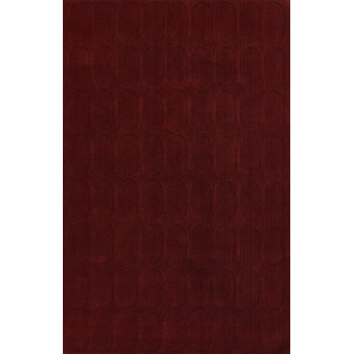 Tapis géométrique en laine tissé à la main Mazzi