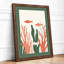 Fish Among Kelp Coastal - Framed Print-1934922050-1934922054