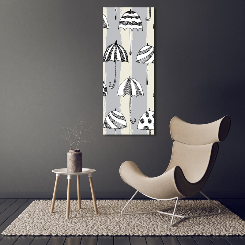 Umbrellas - Wrapped Canvas Print