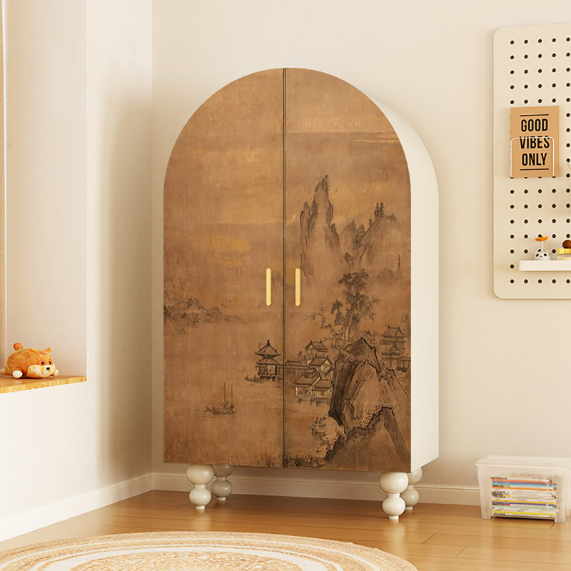 Garde-robe française pour chambre à coucher, Beige
