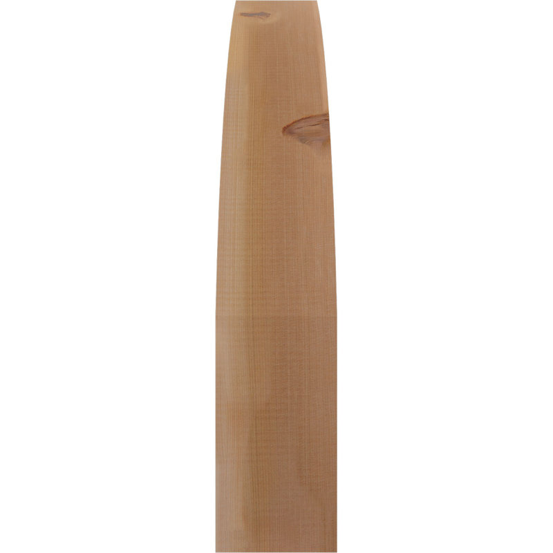 Genouillère Thorton, Cèdre rouge de l'Ouest l 5 1/2 po (lisse), 18 po X P 30 po H