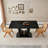 Modern  MDF dining table
