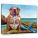 Poynor 'Mermaid Dog' Painting Print on Canvas
