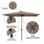 Parasol de marché rectangulaire 10 pi x 6 pi 6 po Lasky-1758576595