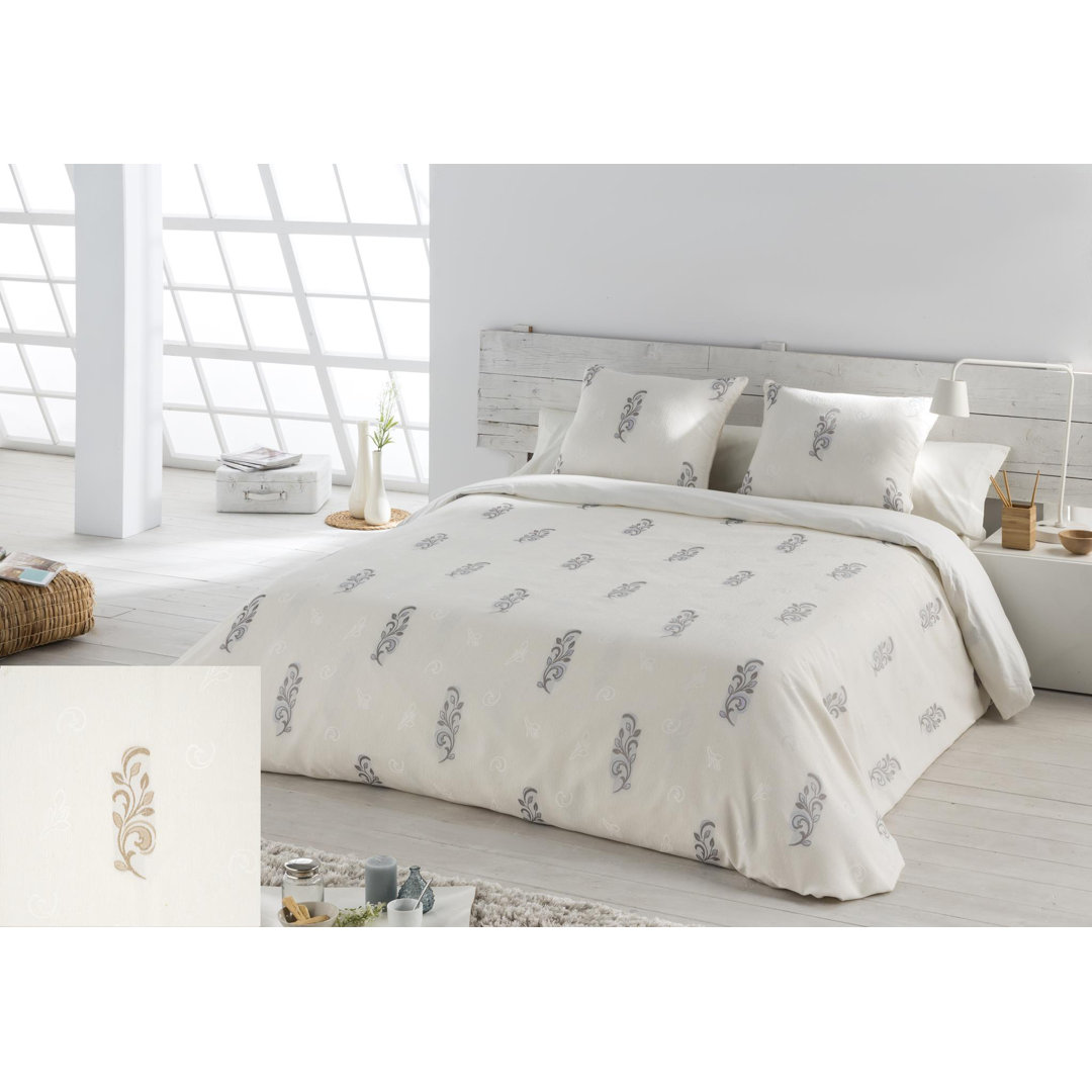 No Pattern Duvet Cover Set with Pillowcases Included