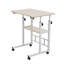 Adjustable Metal Base Computer Desk-741500038
