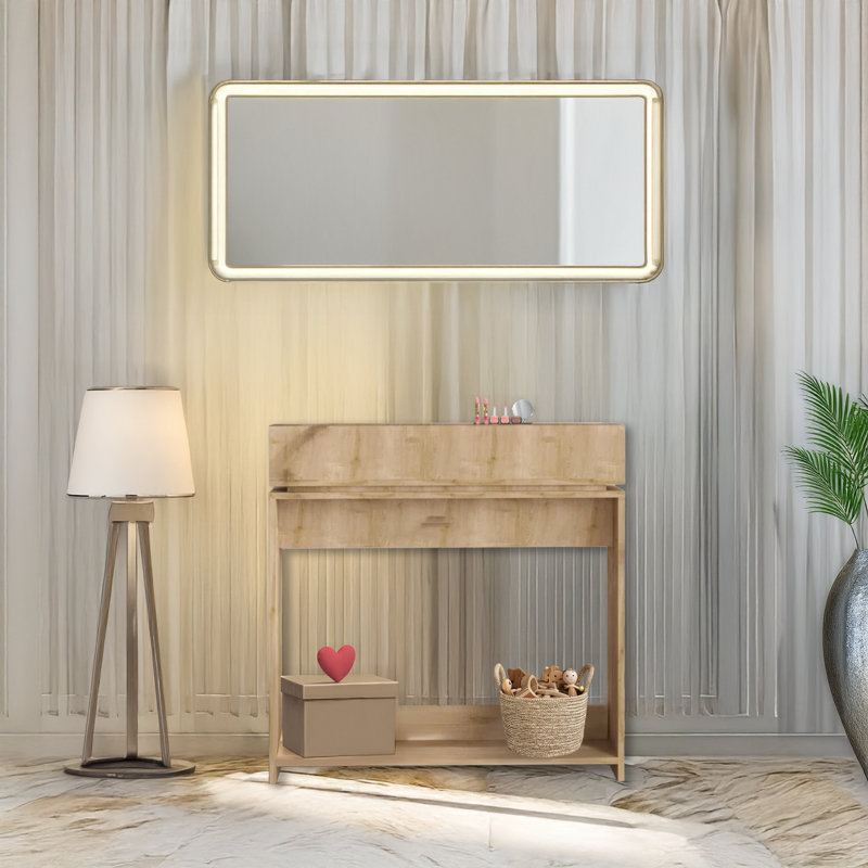 Morpeth 39.4'' Unique Design Console Table