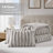 Luxurious Ultrasoft Faux Fur Bedding Set, Light Gray Comforter For Modern Homes