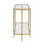 Console Table with Storage Shelves Narrow Hallway Entryway Sofa Table Modern