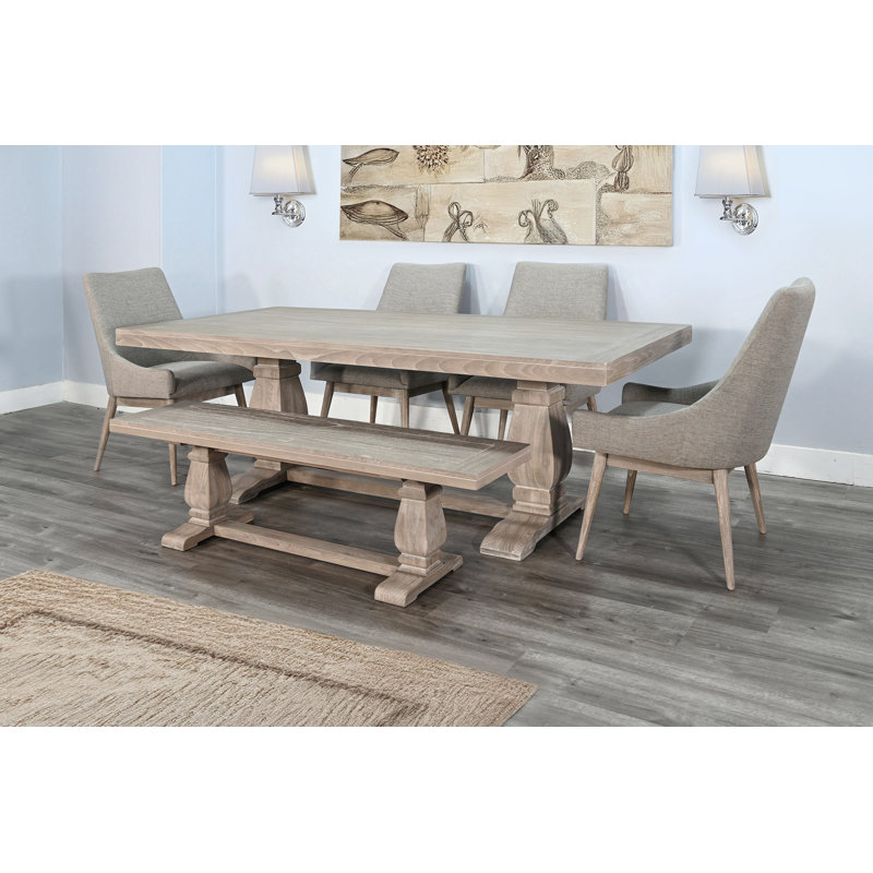  Gianna 84" Rectangular Dining Set