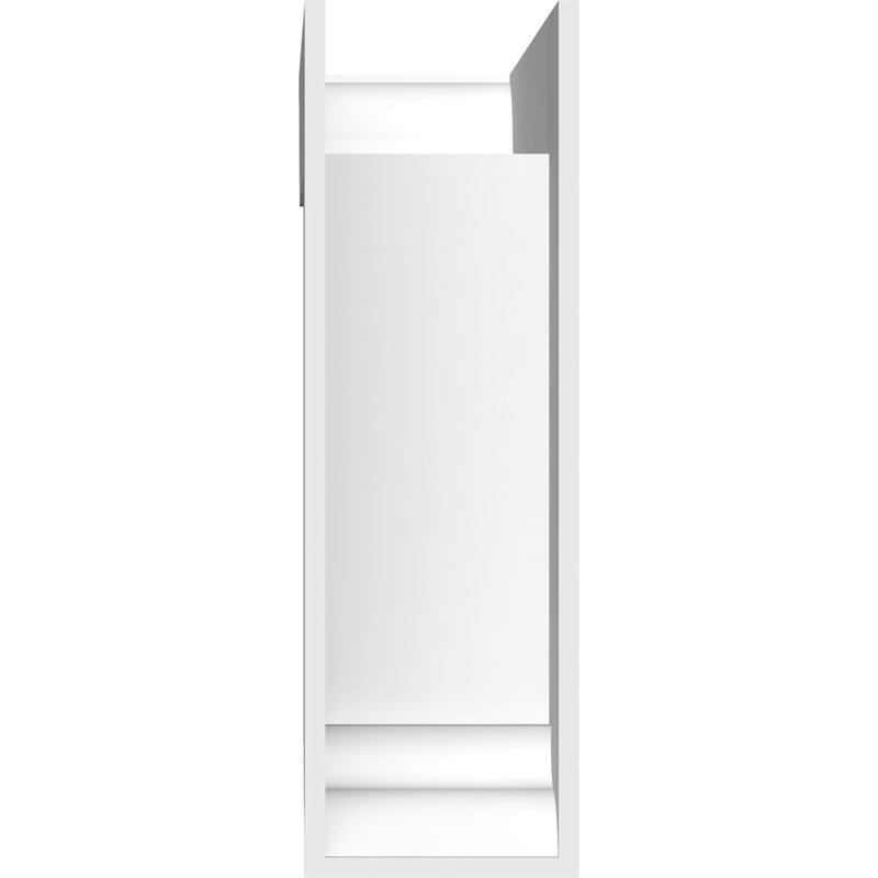 Support standard en uréthane Balboa standard avec extrémités traditionnelles, brun clair apprêté, H 16 po x l 5 po x P 16 po