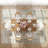 6 - Person Dining Table Sets With Expandable Table & 6 Upholstered Chairs-1798295184