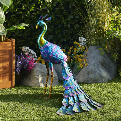 Divesh Animals Rust Resistant Metal Garden Statue