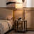 Bikari 57'' Tray Table Floor Lamp with USB