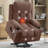 Power Lift Recliner Chair With Heat And Massage Electric Fabric Recliner Chair For Elderly With Side Pocket, USB Charge Port, Remote Control For Living Room-1456132599