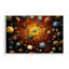 Giclée encadrée de galaxie cosmique, design par Ray Powers-529689410-529689409