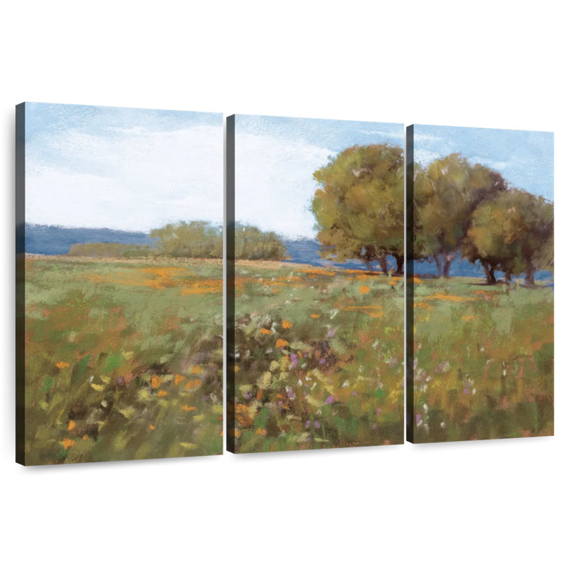 Alvord Spring Day Meadow, 32" H x 50" W