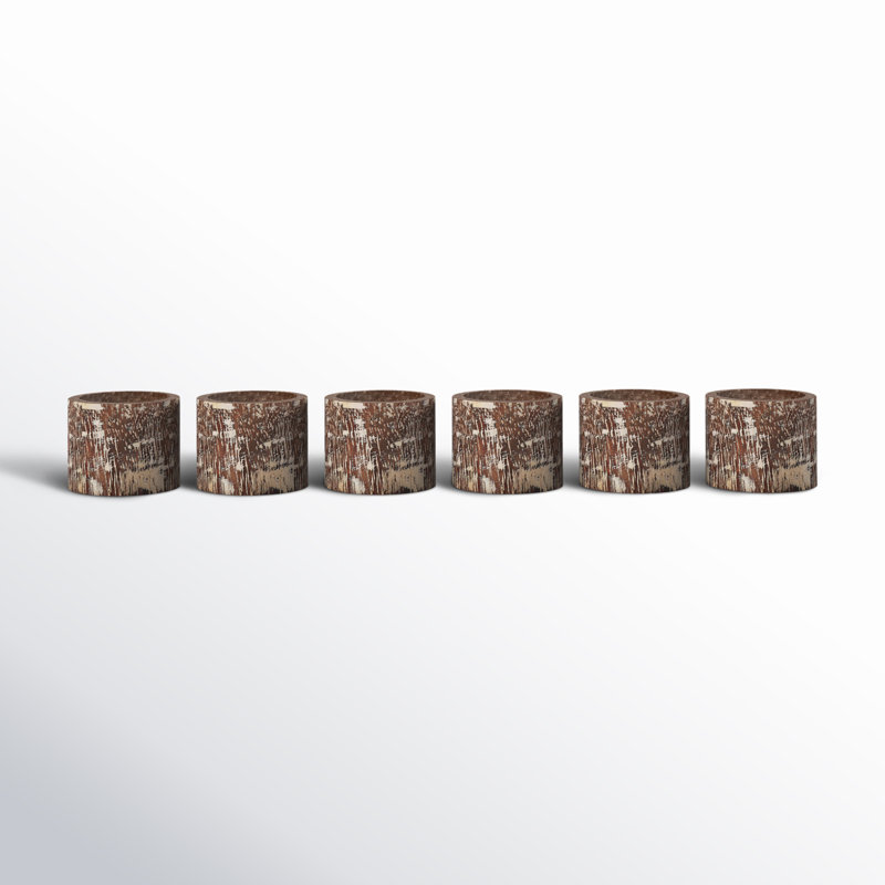 Wood Napkin Ring, Brown