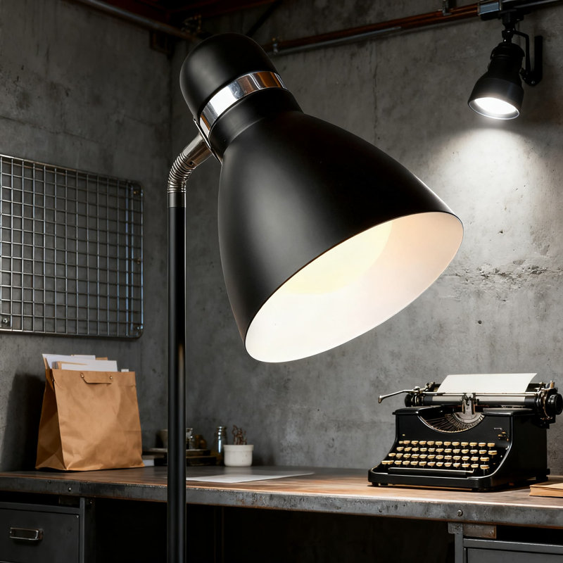 Lampe sur pied à DEL à intensité variable avec col de cygne flexible, base lestée robuste pour la lecture au-dessus d'une chaise, lampe sur pied moderne pour le salon, la chambre à coucher et le bureau