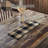 Black Check Runner 12x36-95765160